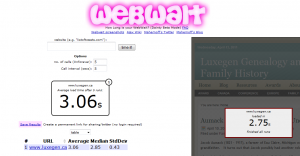Webwait checks your webpage loading speed